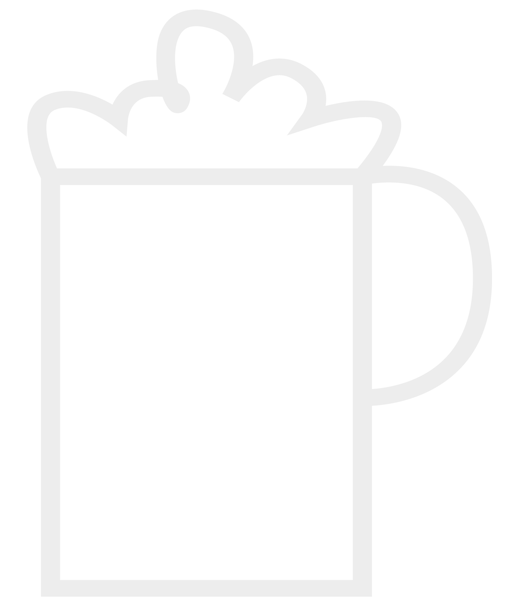 gezeichnetes bierglas